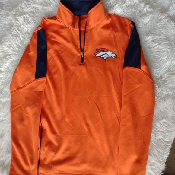 Broncos kids lightweight pullover med 10/12 - Picture 2 of 8